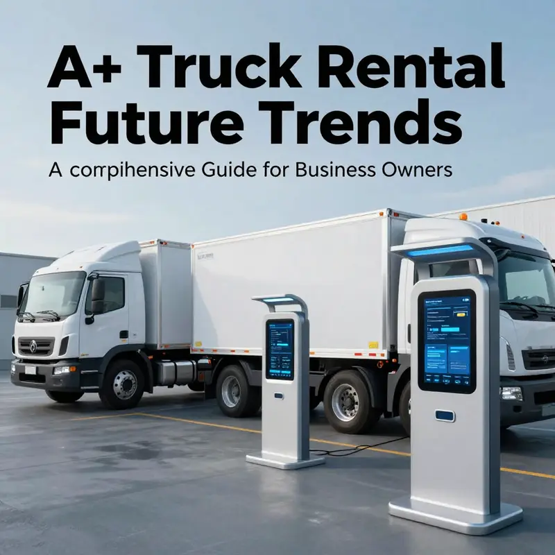 Overview of A+ Truck Rental’s vibrant service locations and the variety of rental services offered.