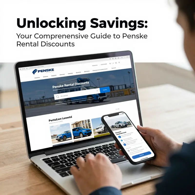 Overview of available rental discounts from Penske Truck Leasing.