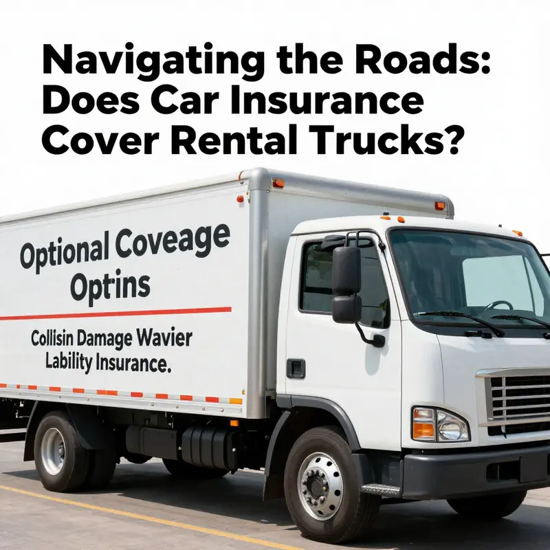 Understanding the nuances of car insurance coverage for rental trucks.