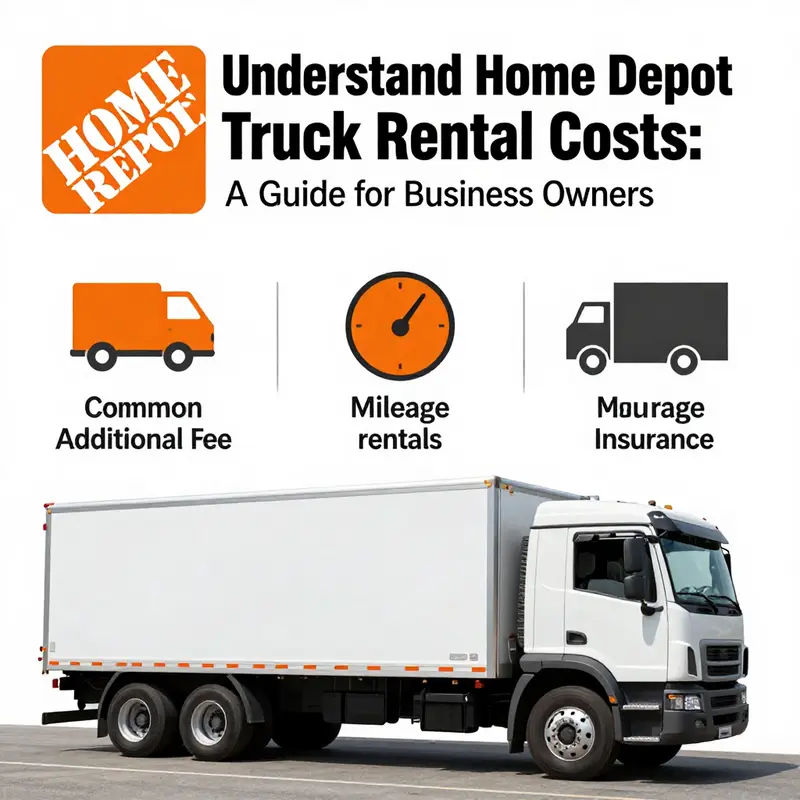 An overview of Home Depot truck rental prices and available models.