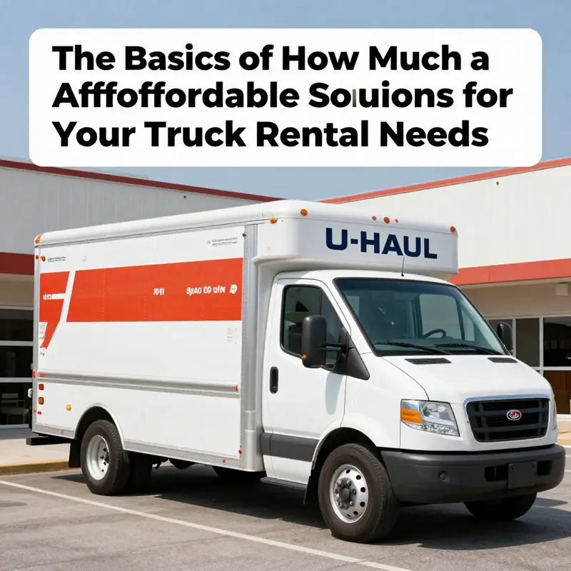 An overview of U-Haul truck rentals highlighting the financial commitment involved.