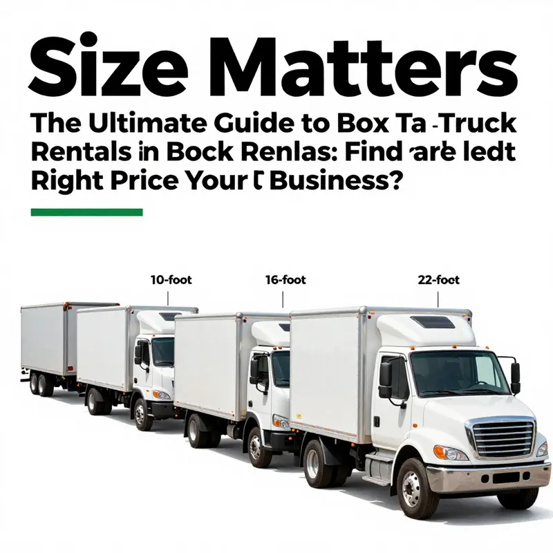 Reviewing daily rental rates for box trucks in an office setting.