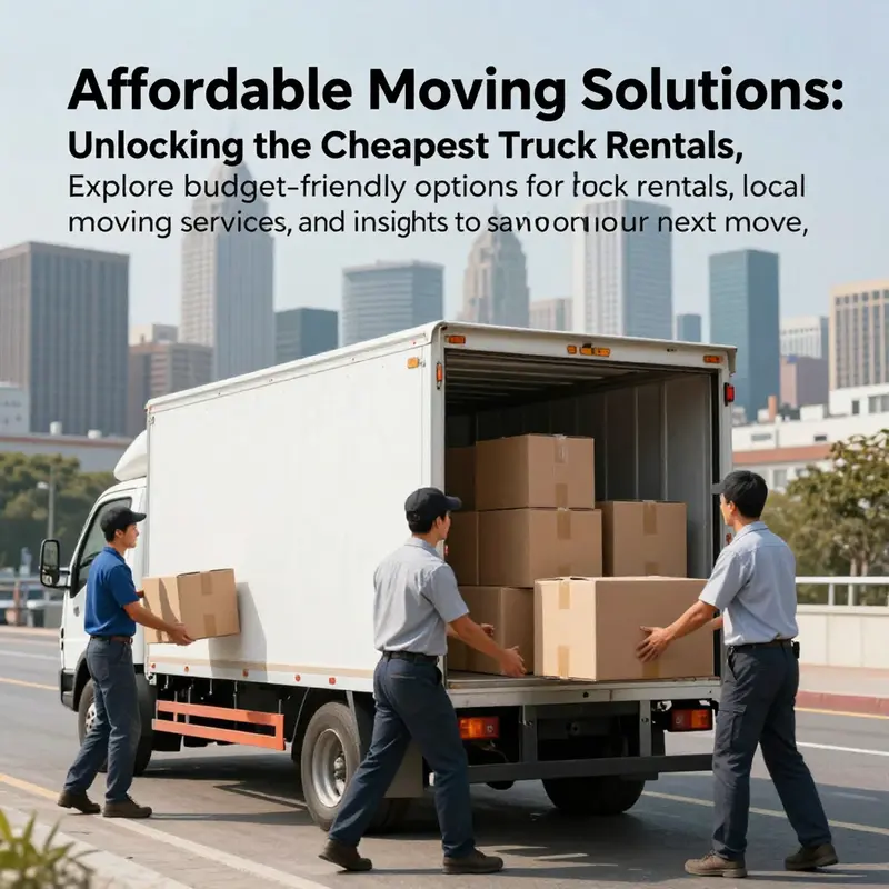 Image of business owners loading a rental truck with moving boxes, showcasing a practical and affordable moving solution.