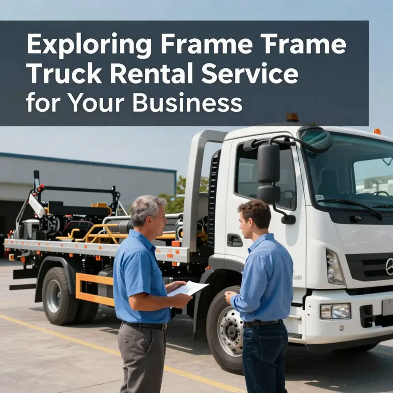 A frame truck prepared for heavy industrial transportation at a construction site.