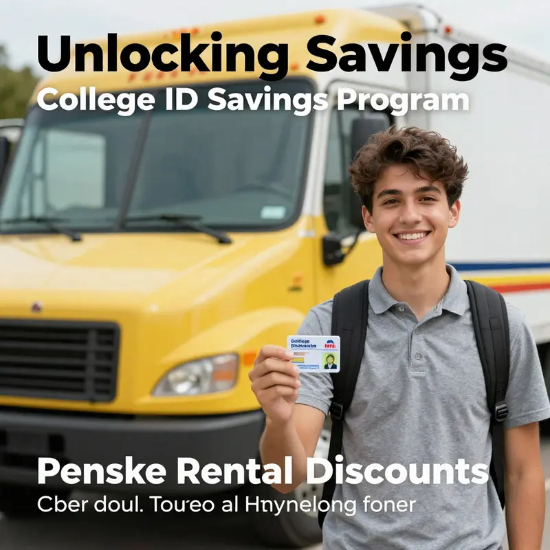 Overview of available rental discounts from Penske Truck Leasing.