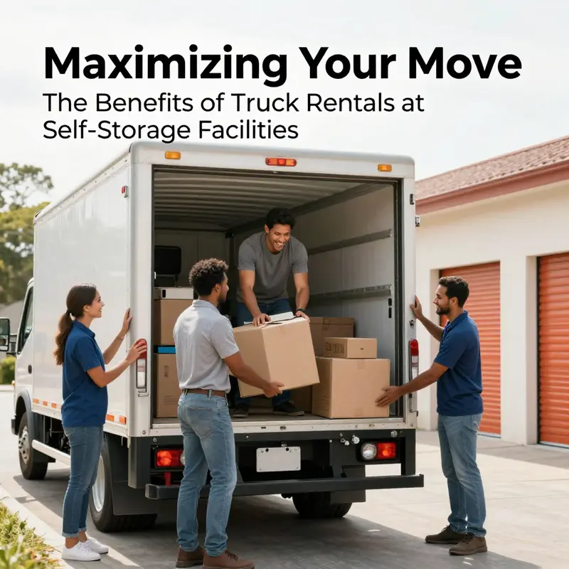 Self-storage facilities are evolving to offer truck rental services, enhancing their value to customers.