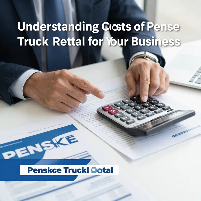 Analyzing costs associated with Penske Truck Rental.