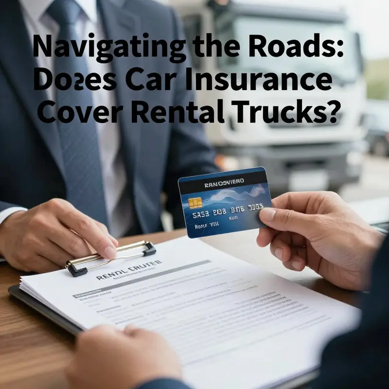 Understanding the nuances of car insurance coverage for rental trucks.