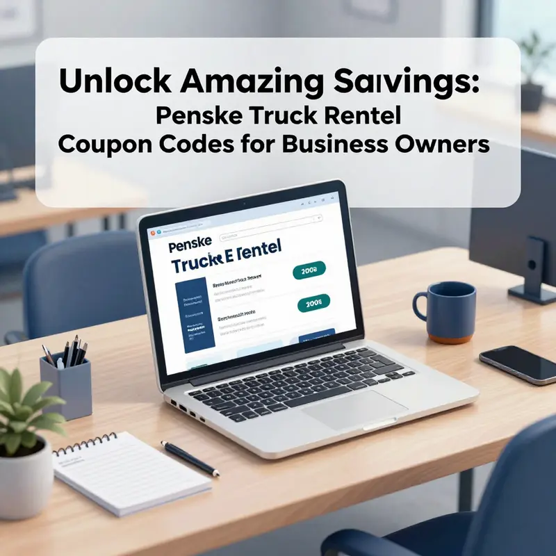 Explore the latest Penske Truck Rental coupon codes available for business owners.
