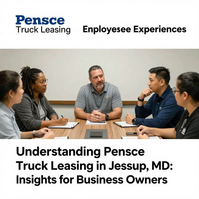 Employees at Penske Truck Jessup share their experiences, highlighting both positive interactions and areas of concern.