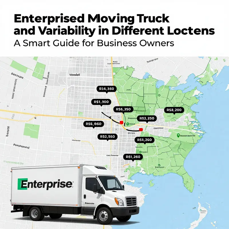 U-Haul truck highlighting affordable rental options for business moves.
