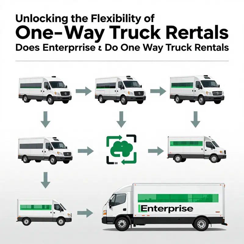 Enterprise truck rentals provide flexibility for business logistics.