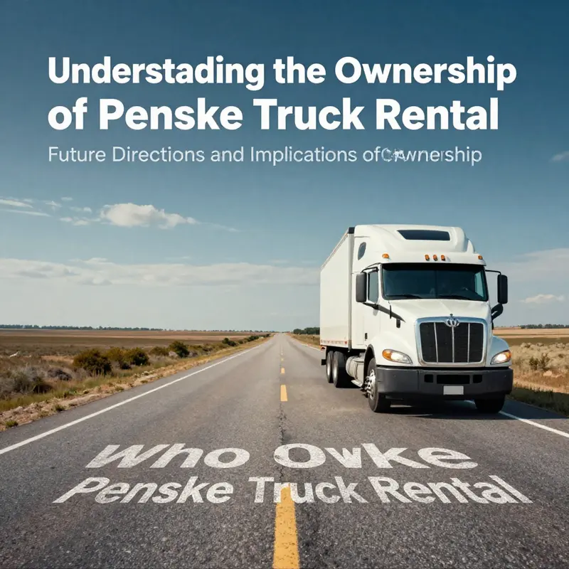 Ownership structure of Penske Truck Rental showcasing key stakeholders and their ownership percentages.