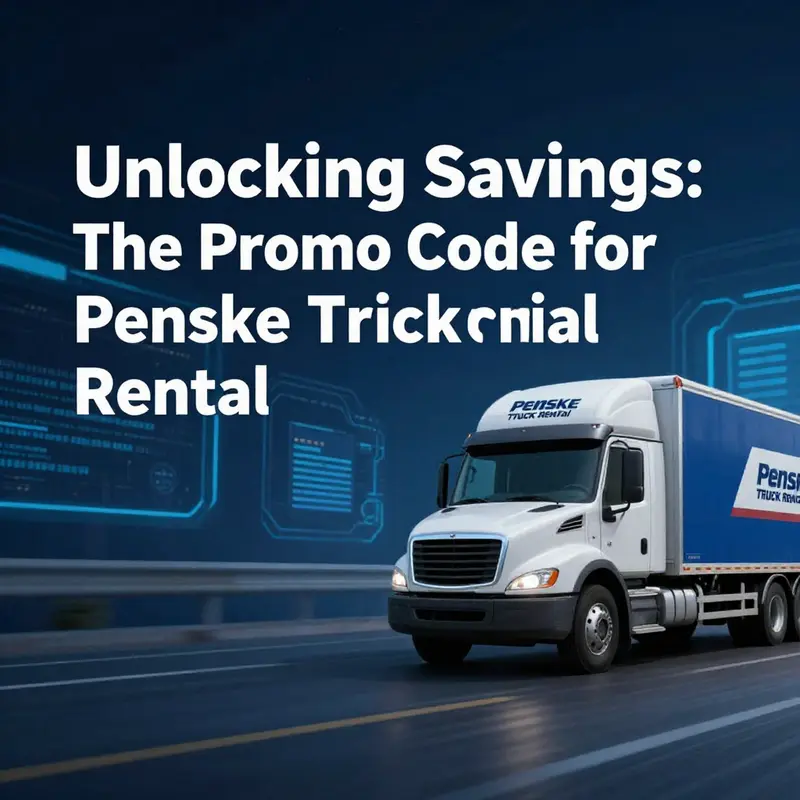 Explore the specifics of the promo code PTLAU at Penske Truck Rental.