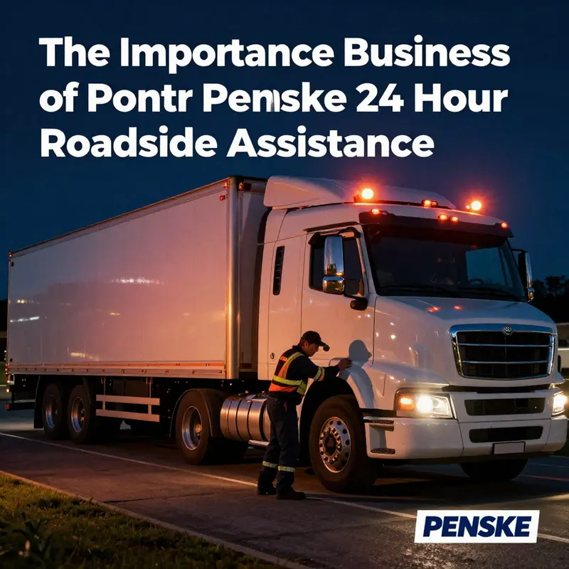 Penske’s dedicated roadside service vehicles are always ready to assist in any situation.