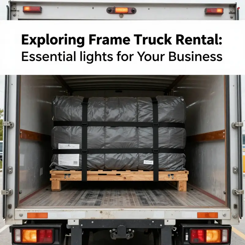 A frame truck prepared for heavy industrial transportation at a construction site.