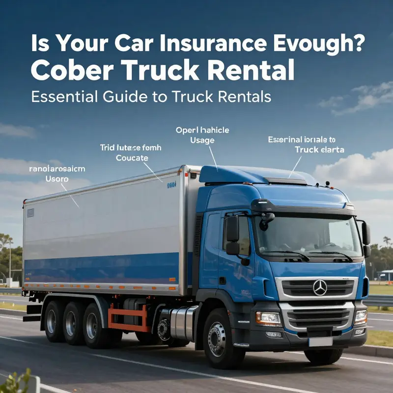 Standard personal auto insurance policies often exclude coverage for truck rentals.