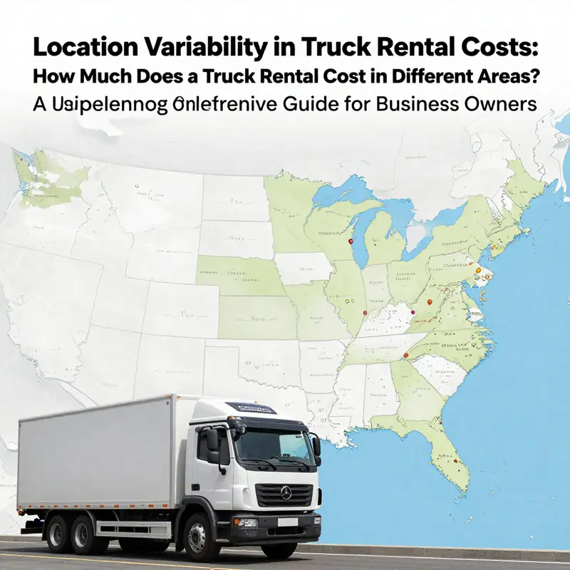 Rates for rental trucks vary, with average costs highlighted.