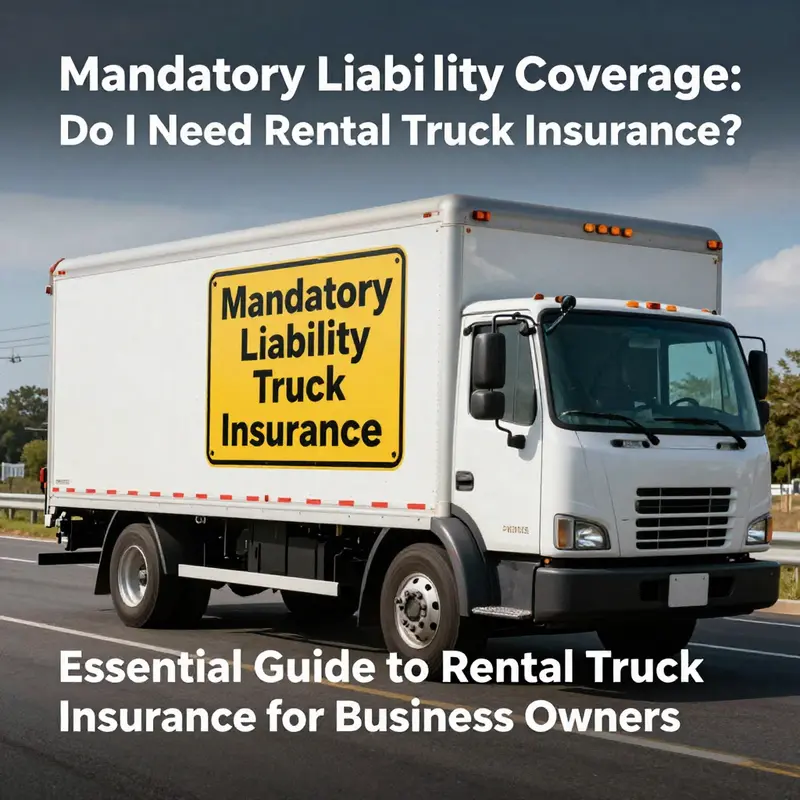 A business owner explores the necessity of rental truck insurance with an expert.