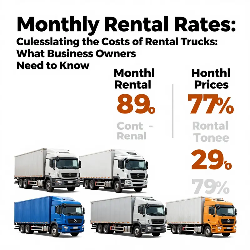 Daily rental prices for trucks are essential for quick logistics responses.