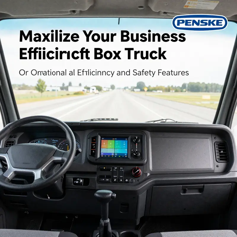 Overview of the Penske 16ft box truck highlighting its effective specifications and features designed for businesses.