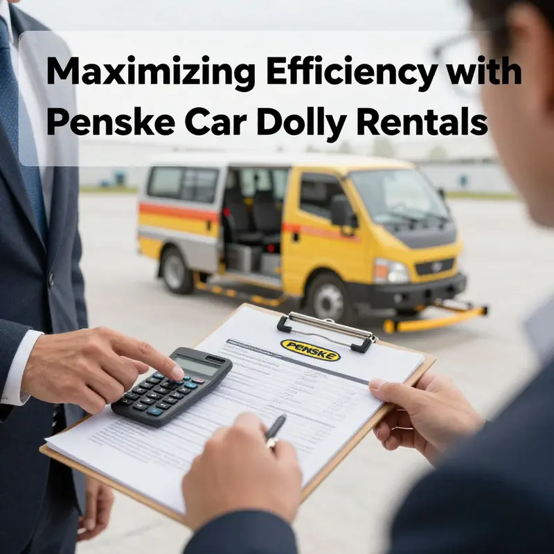 Overview of rental options available for the Penske car dolly.