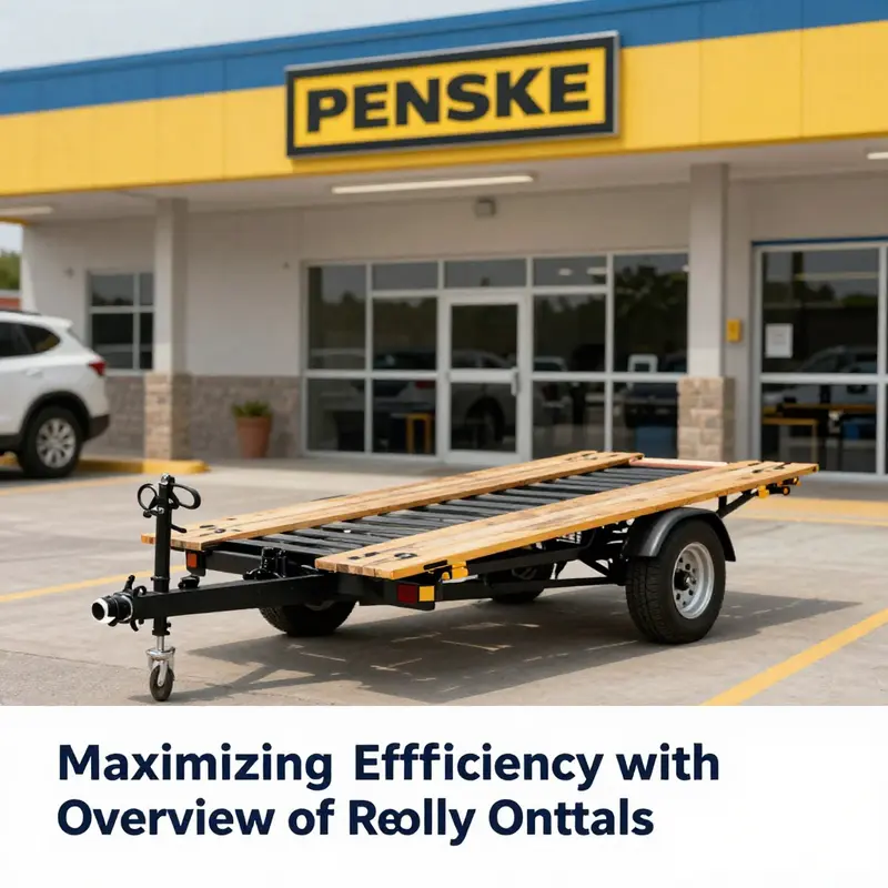 Overview of rental options available for the Penske car dolly.