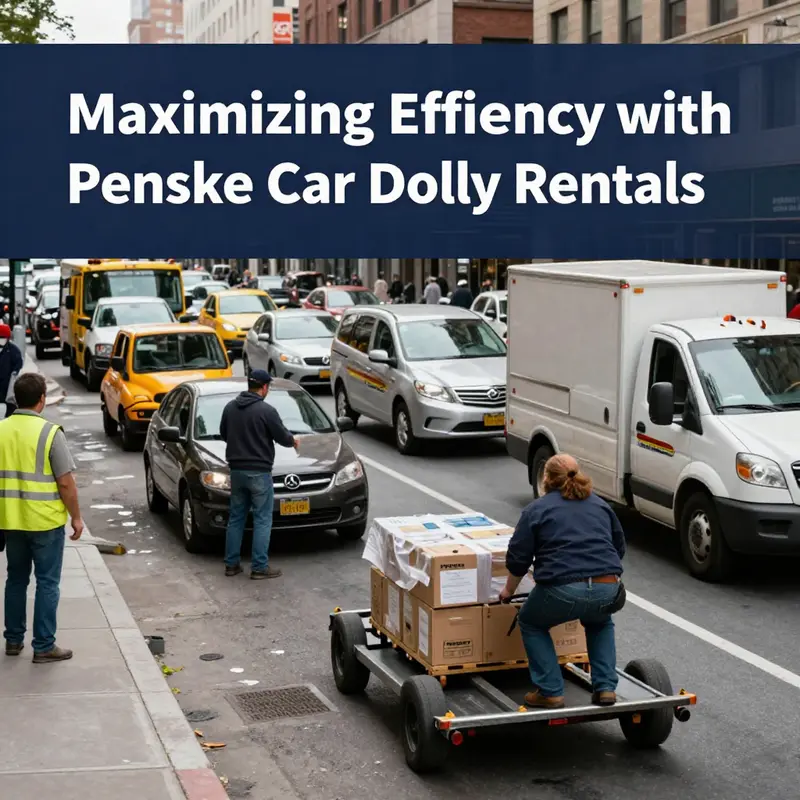 Overview of rental options available for the Penske car dolly.