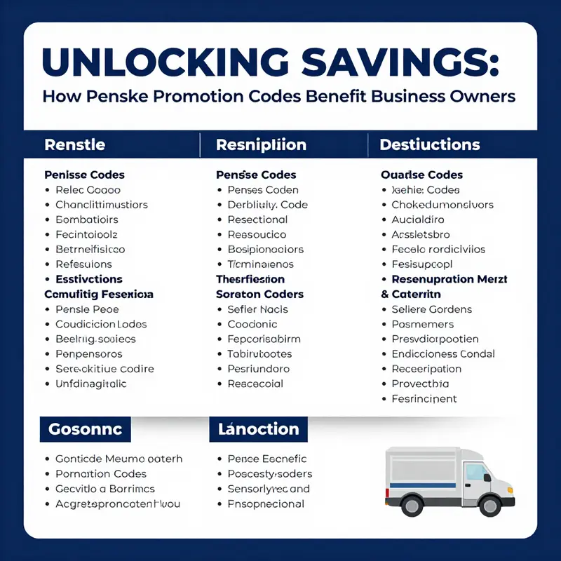 Explore the different types of discounts and offers available through Penske Truck Rental.