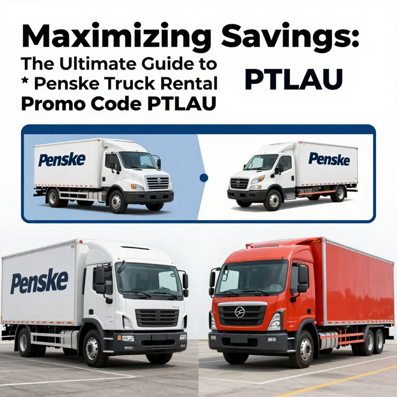 Promo code PTLAU for a 20% discount on your first Penske rental.