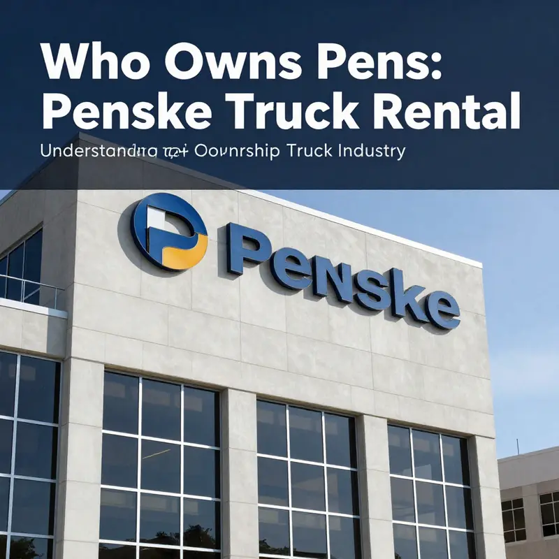 Ownership structure of Penske Truck Rental showcasing key stakeholders and their ownership percentages.