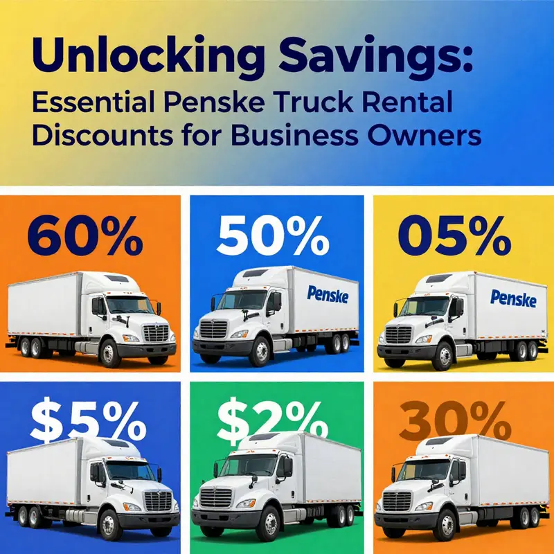 College students taking advantage of Penske’s truck rental discounts while moving.