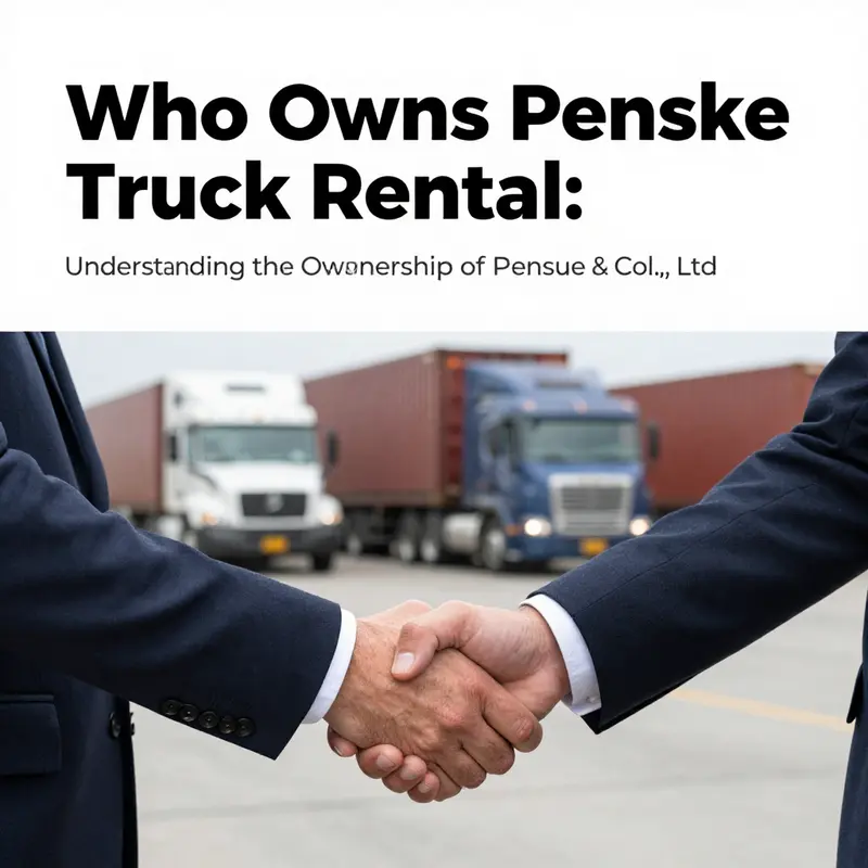 Ownership structure of Penske Truck Rental showcasing key stakeholders and their ownership percentages.