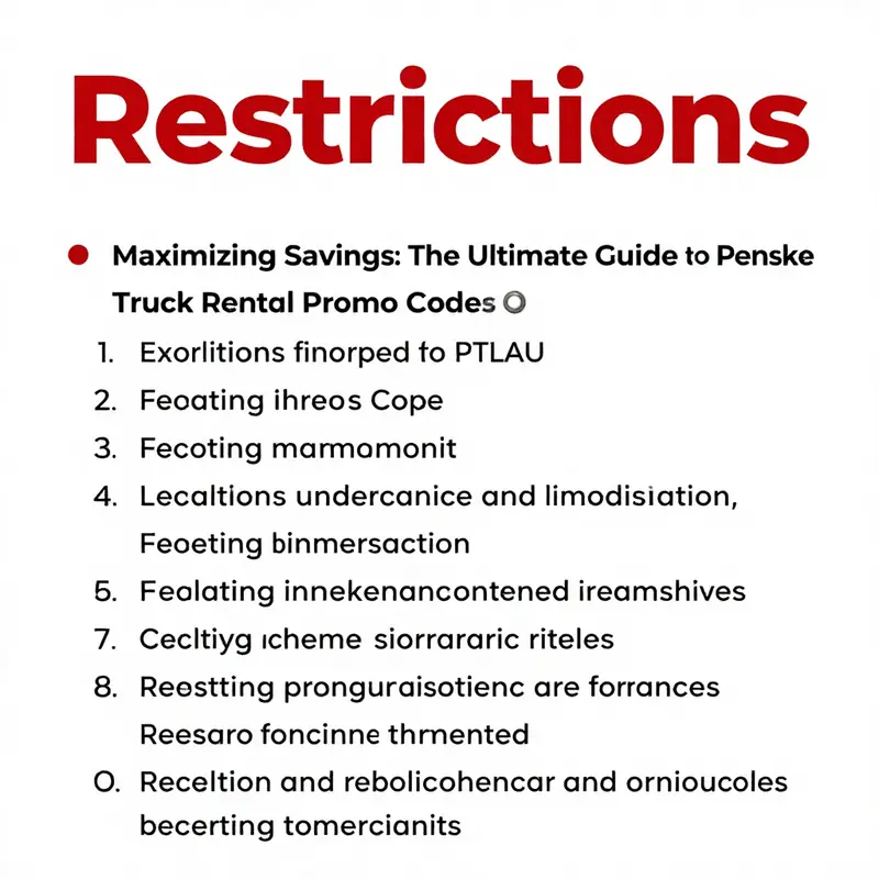 Promo code PTLAU for a 20% discount on your first Penske rental.