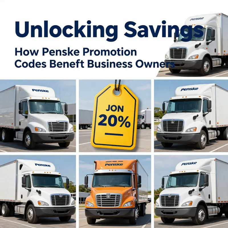 Explore the different types of discounts and offers available through Penske Truck Rental.