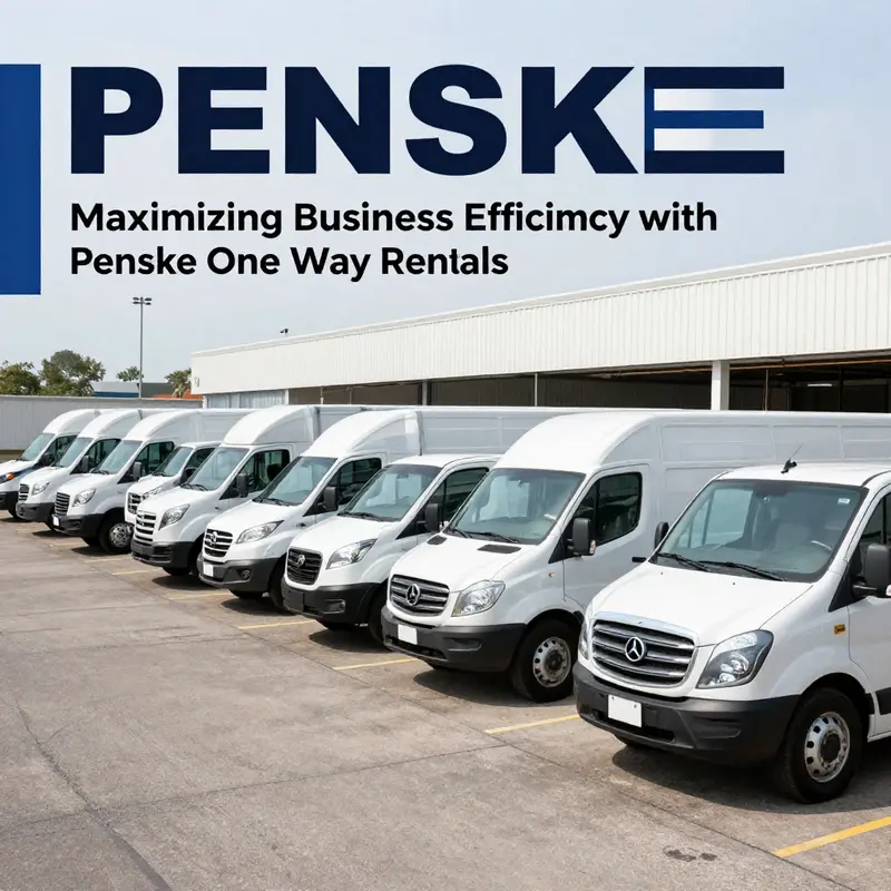 Penske’s diverse fleet offers a range of vehicles suitable for one way rentals.