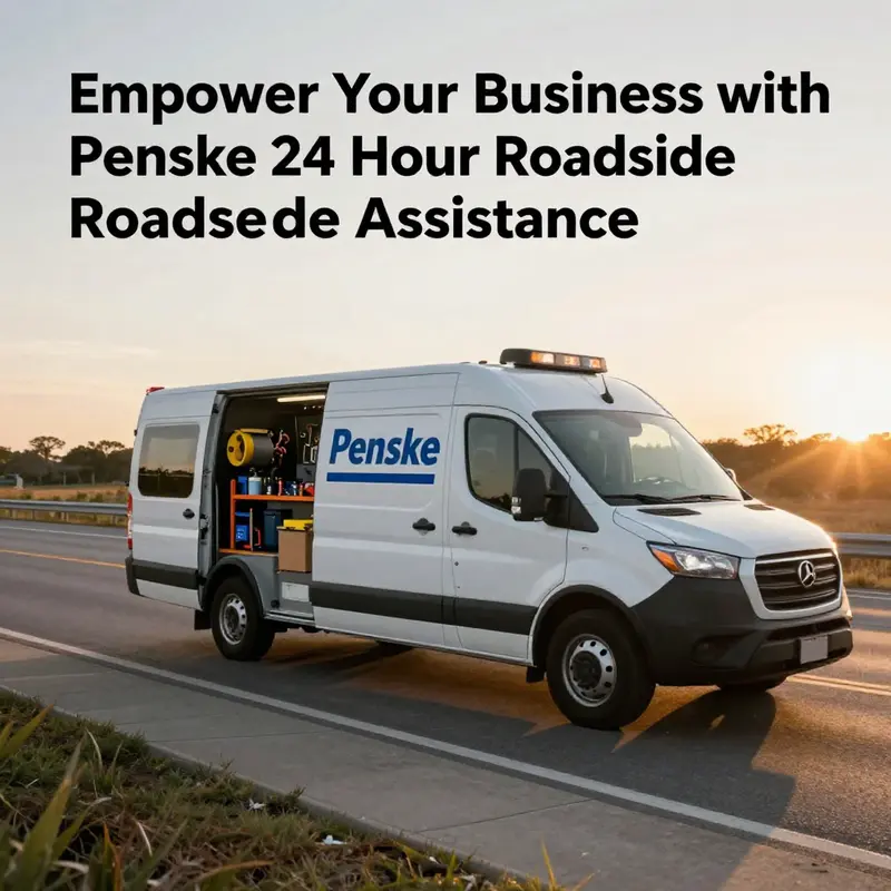 Penske’s dedicated roadside service vehicles are always ready to assist in any situation.