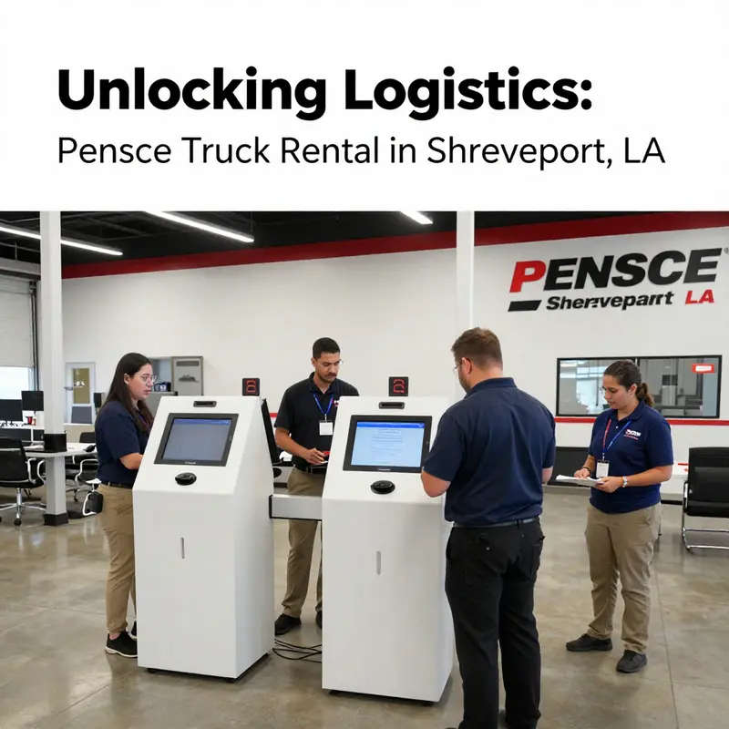 Penske Truck Rental’s strategic location in Shreveport enhances accessibility for local businesses.