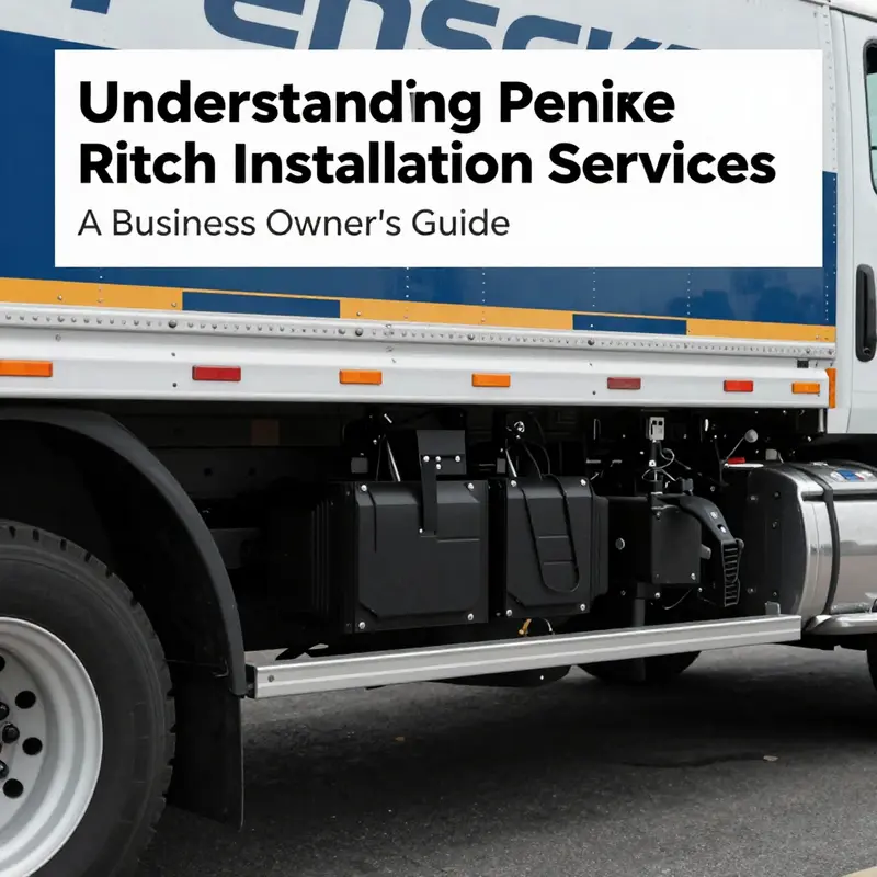 Overview of Penske’s service offerings related to trailer hitches.