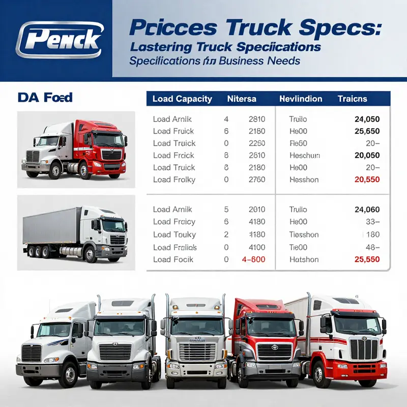 A lineup of different Penske truck models representing the varied options for business rentals.
