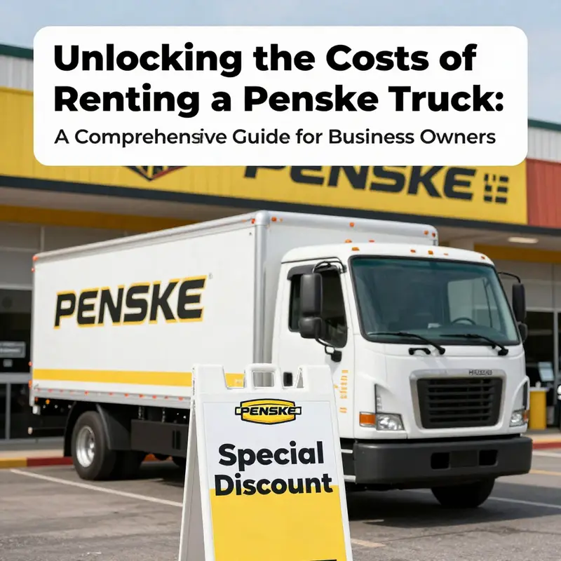 An overview of Penske truck sizes to help business owners understand selection based on needs.