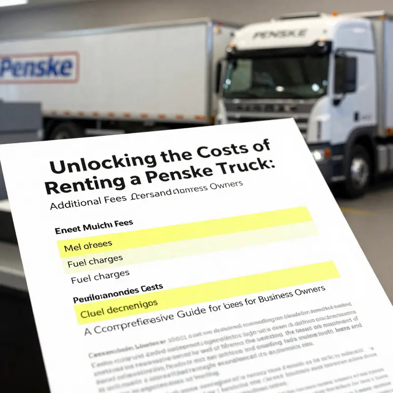 An overview of Penske truck sizes to help business owners understand selection based on needs.