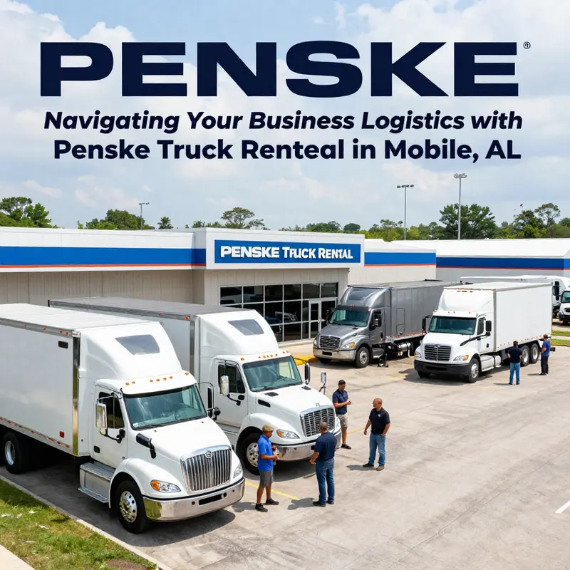 Penske Truck Rental in Mobile, AL offers a range of services and locations for local businesses.