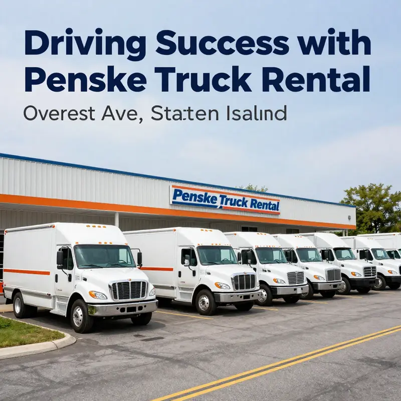 Penske Truck Rental’s Staten Island location offers a variety of services for local movers.