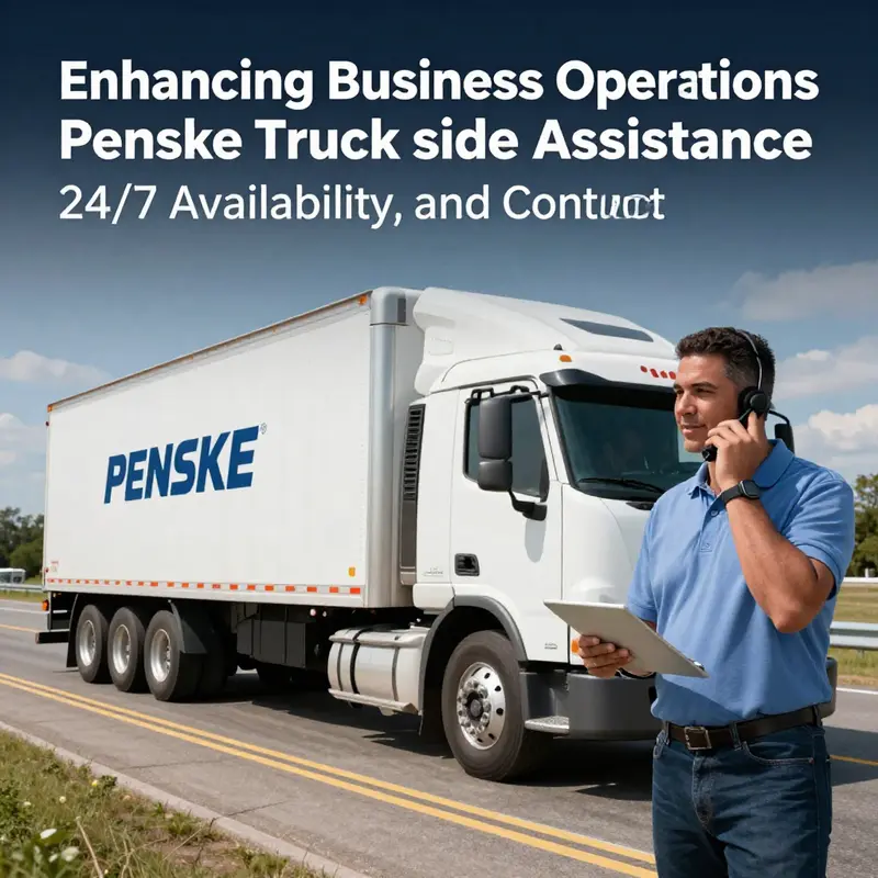 Penske Truck’s 24/7 roadside assistance ensures reliable support anytime, anywhere.