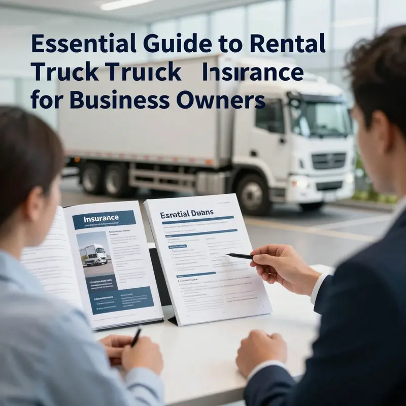 A business owner explores the necessity of rental truck insurance with an expert.