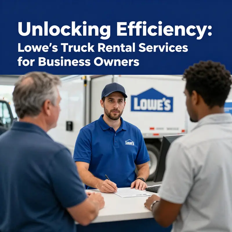 Lowe’s offers a selection of rental trucks for your transportation needs.
