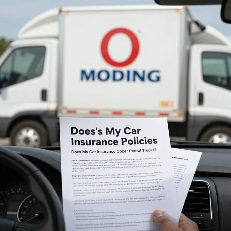 Understanding the nuances of rental truck coverage under personal auto insurance policies.