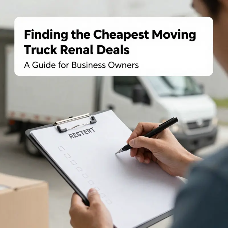 U-Haul trucks, well-known for their affordability and availability for various moving needs.