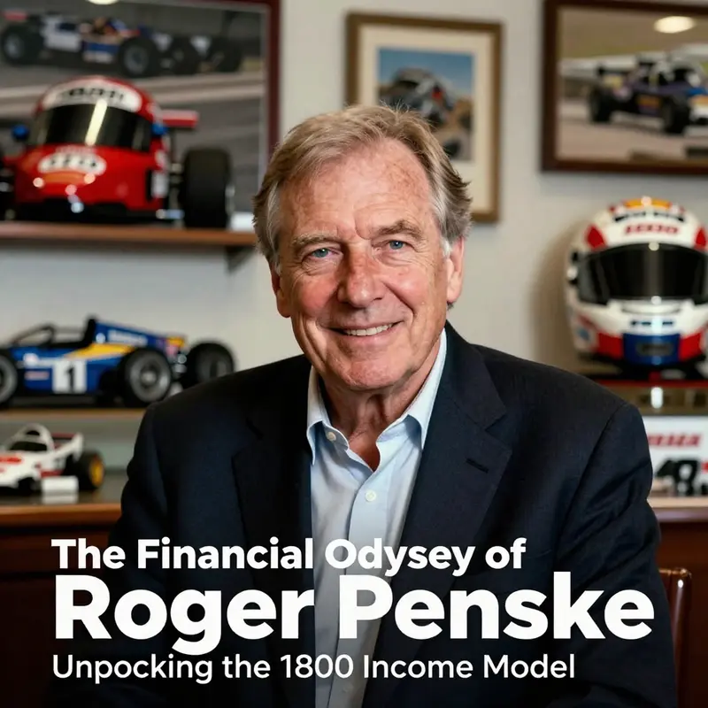 Roger Penske: A symbol of success in racing and business.